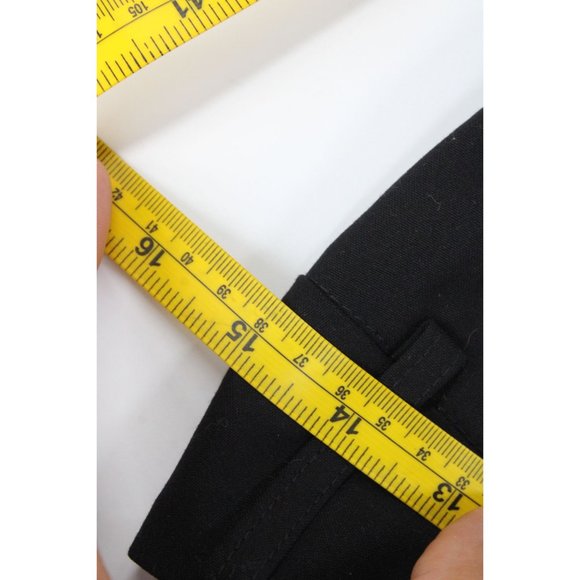 Amanda + Chelsea Pants Womens Black Straight Leg Contemporary Fit Size 4 NWT - Picture 9 of 10